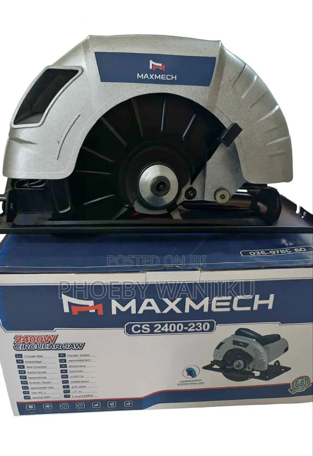 Maxmech Circular Saw/2400watts Maxmech Circular Saw 9"