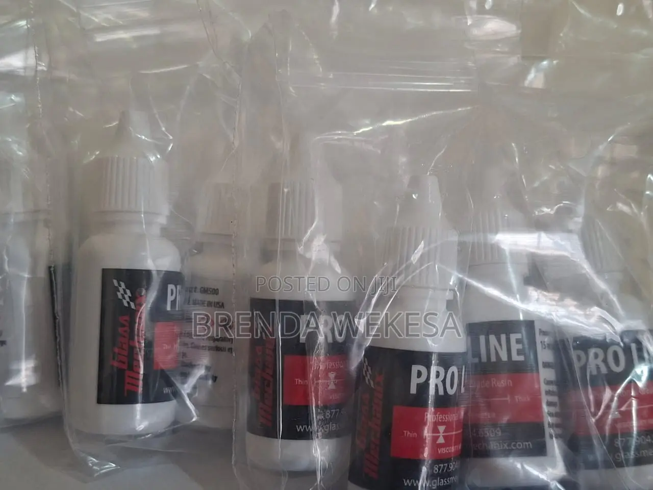 Glass Mechanix Pro Line Resin 1, 2 3-Crack Bond - 15ml