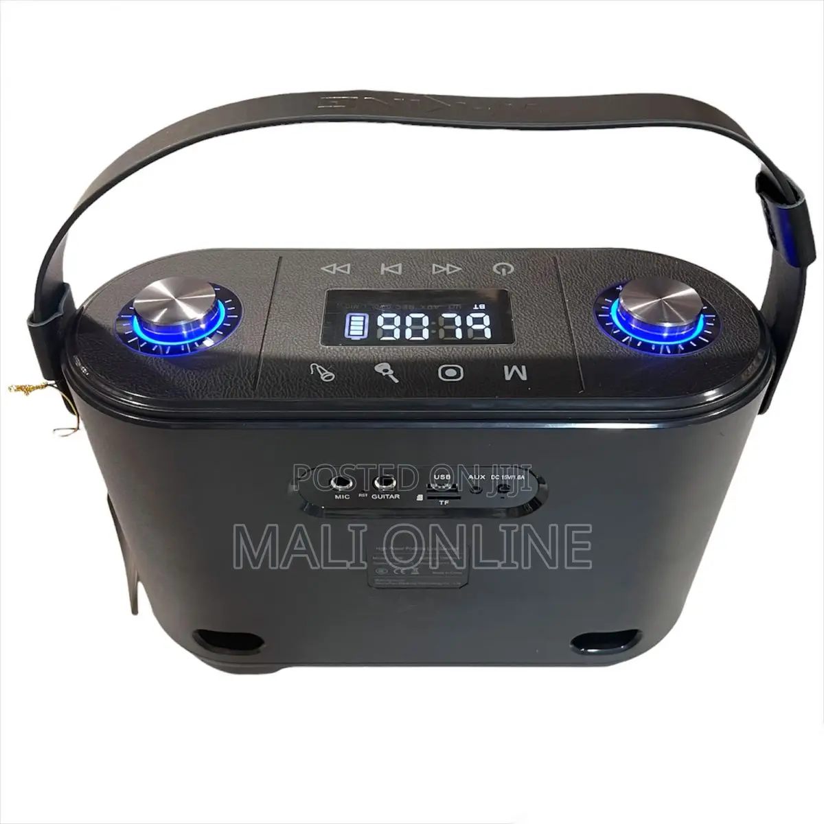 80w Bluetooth Speaker Portable Karaoke Sound System With Wireless Mic