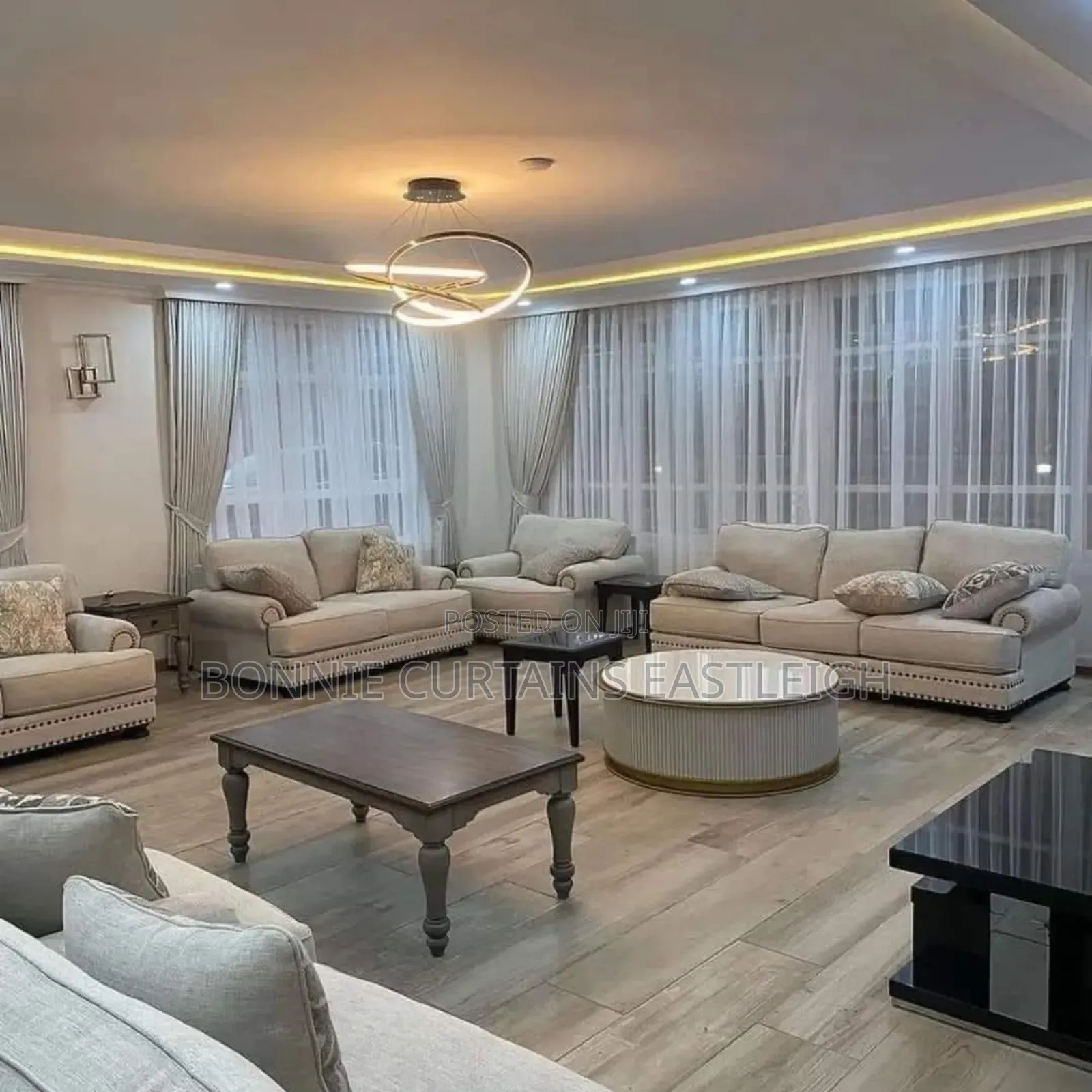 Window Curtains and Sheers Living Rooms