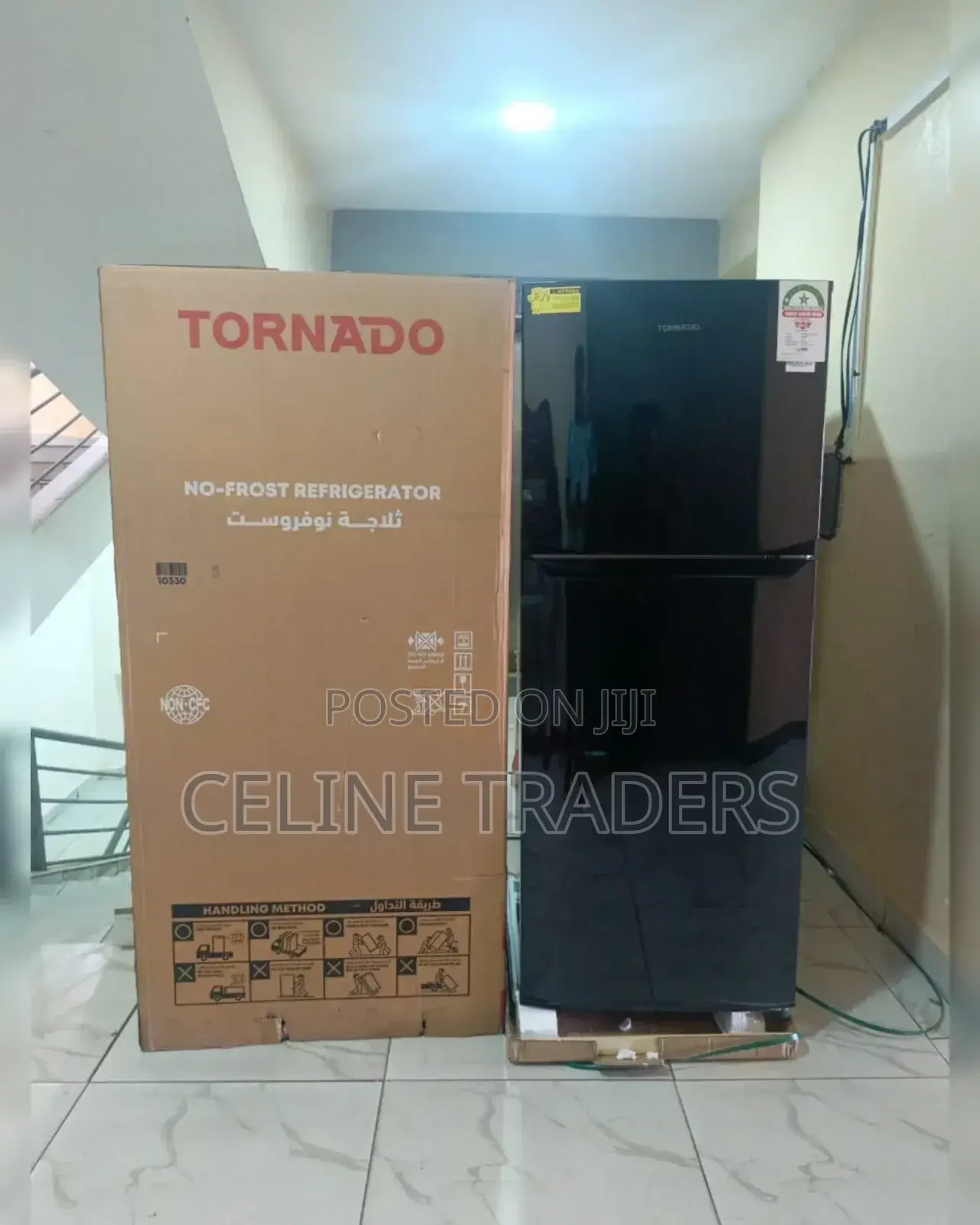 304 Tornado Double Door Fridge
