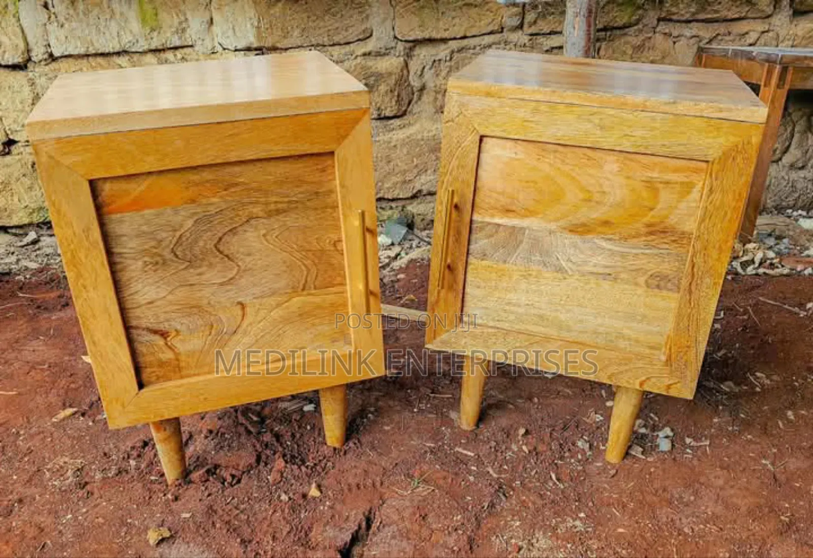 Mango Vanish Wooden Bedsides Drawers