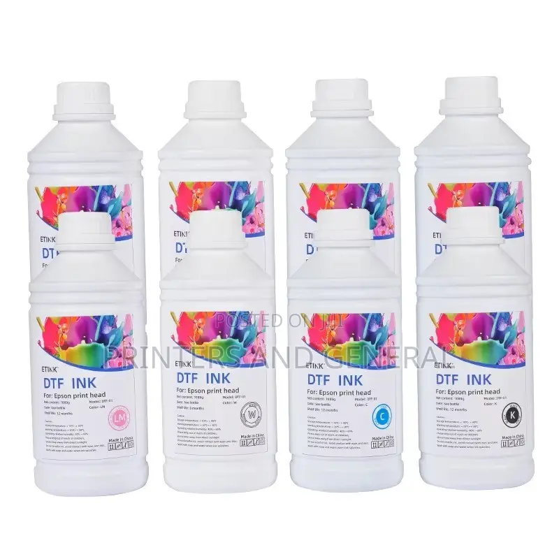 High Quality 500ml DTF Textile Printer Film Ink