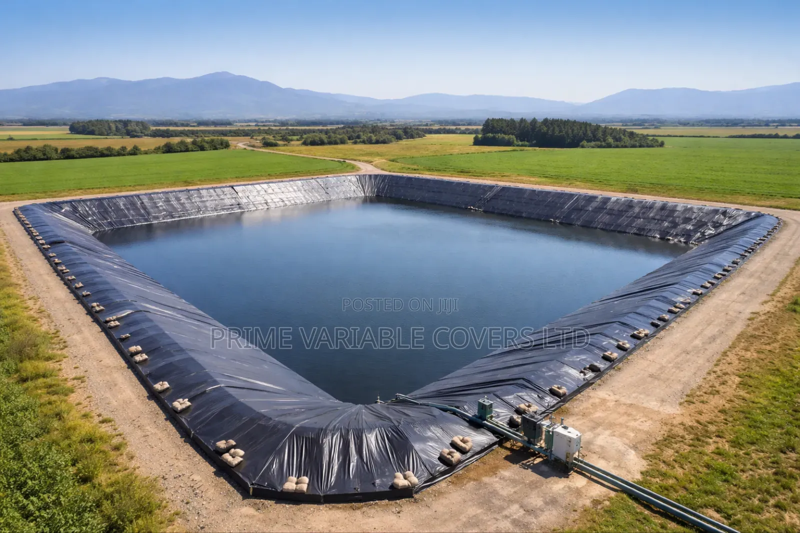 Dam Liner Linings for Water Pans
