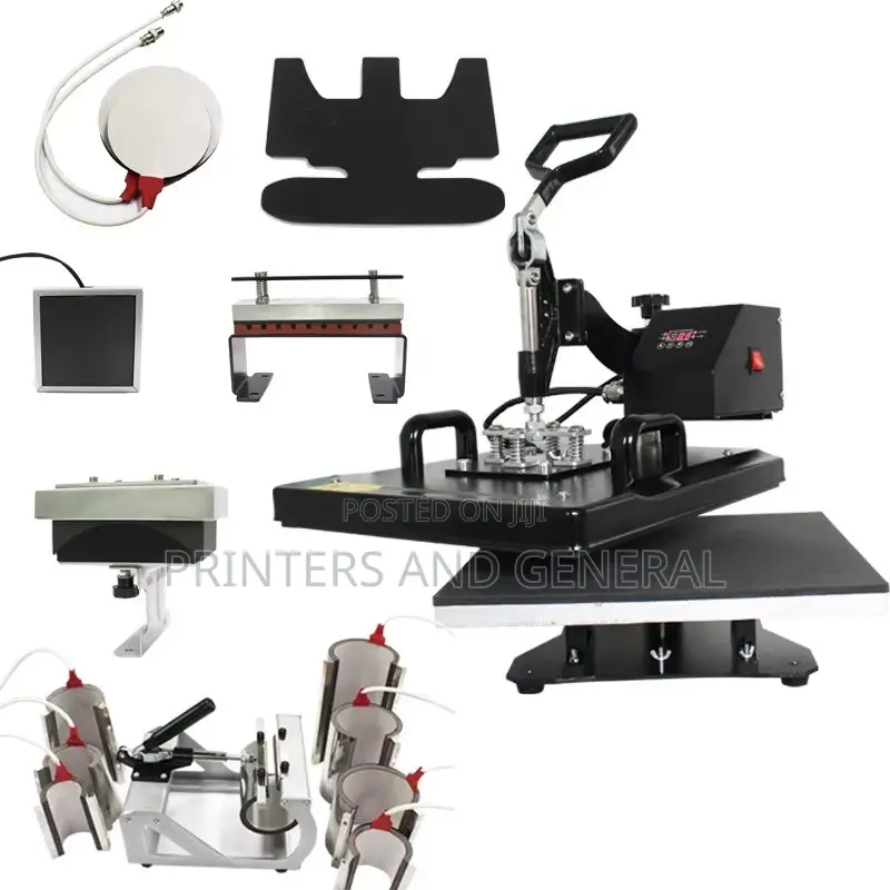 Yinghe Combo Heat Press Machine Mugs Cup Plate Tshirt Printing 15 in 1
