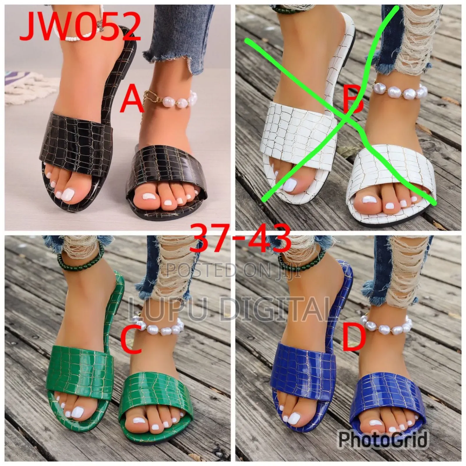 Color Themed Sandal Fully Restocked
Best Quality 
Sizes 37-42