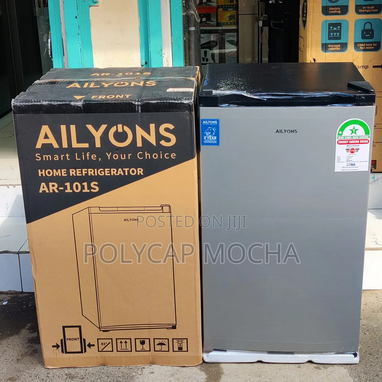 Ailyons 90l Single Door Fridge