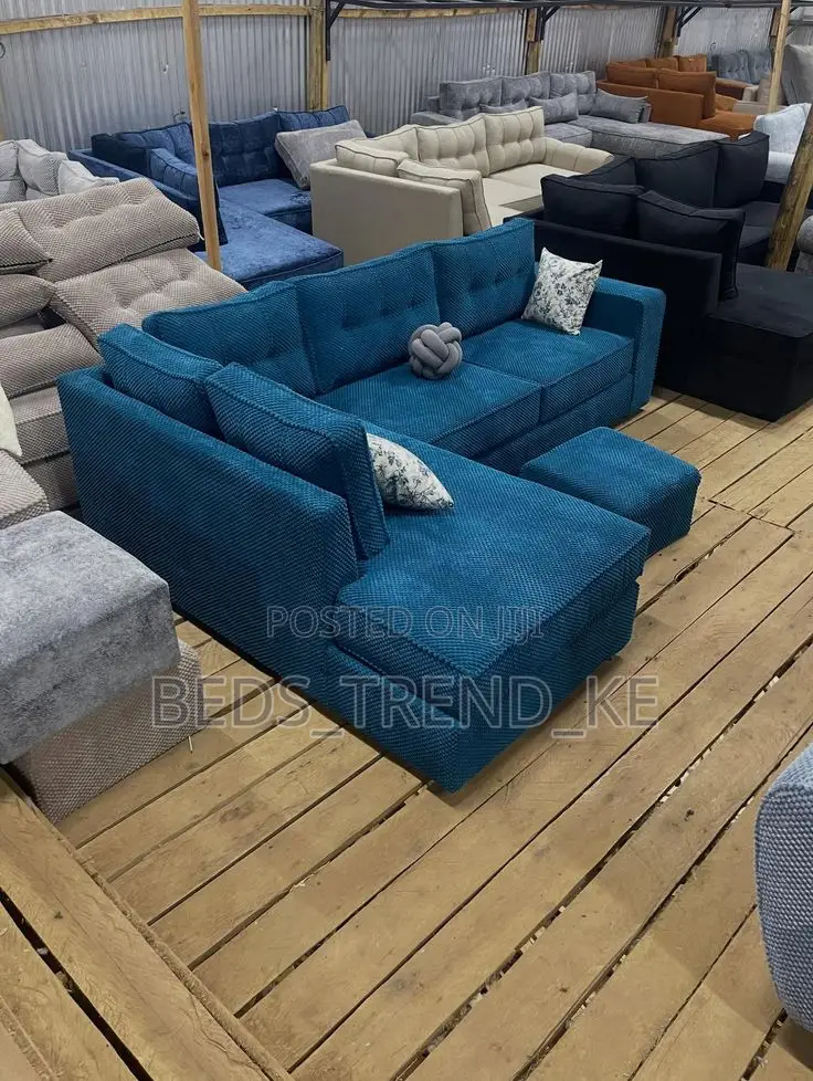 Engineered 6 Seater Corner Sofa
