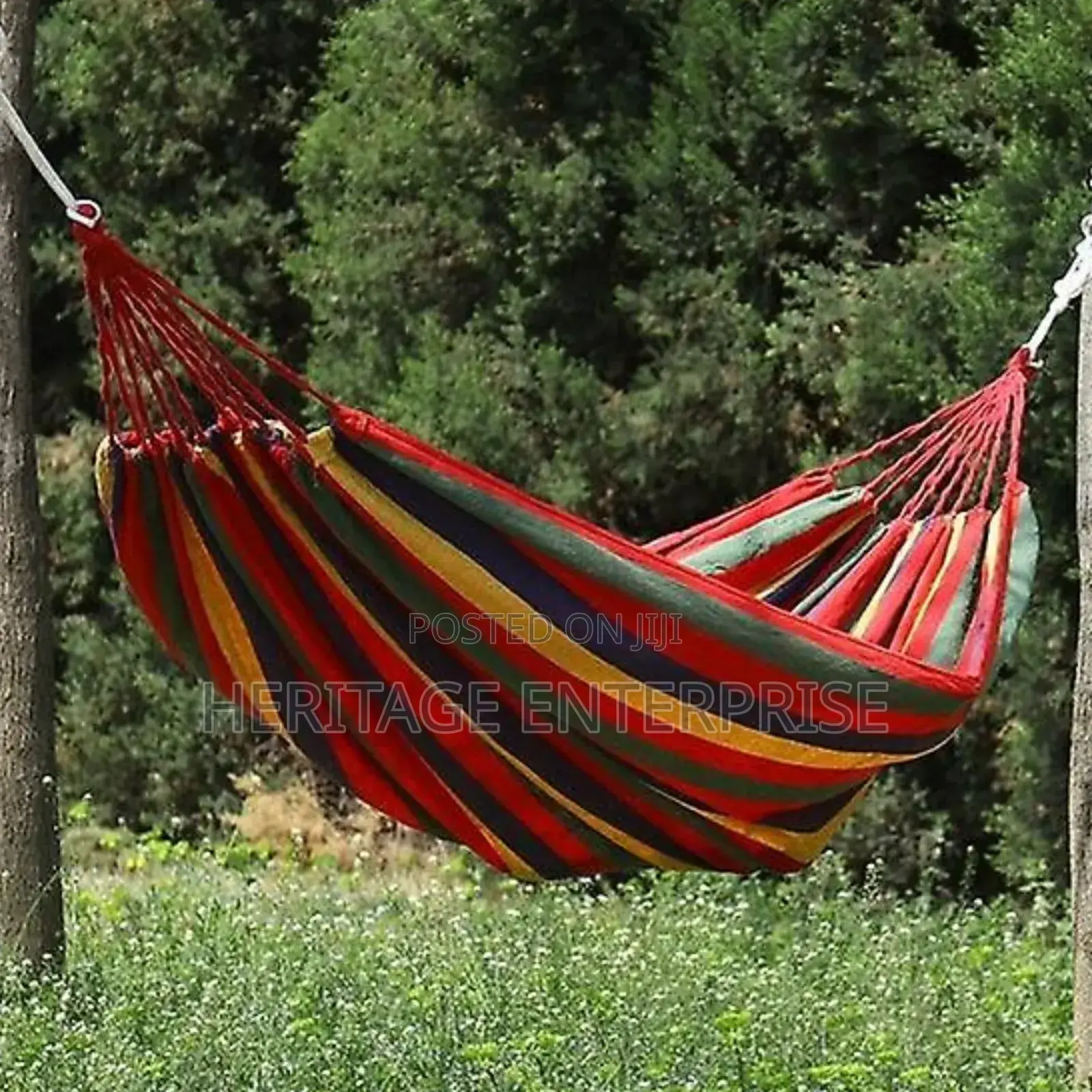 Stripped Outdoor Hammock