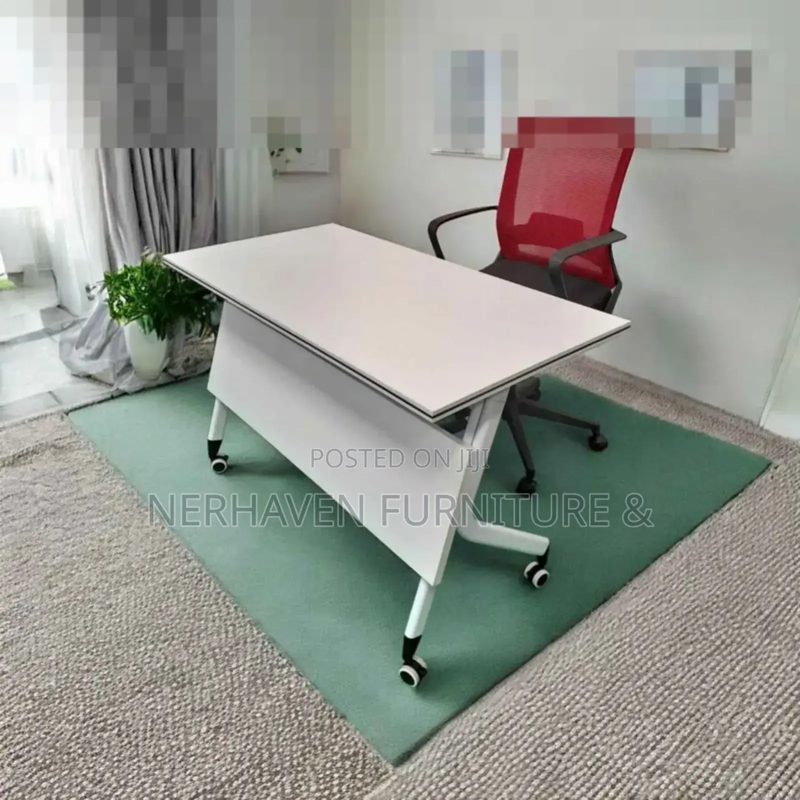 Foldable Office Conference Table – Space Saving Design