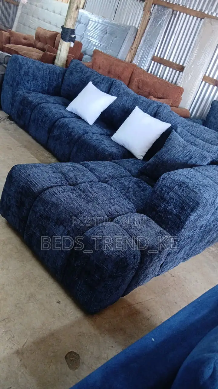 Effortless Classy 6 Seater Bubble L Sofa