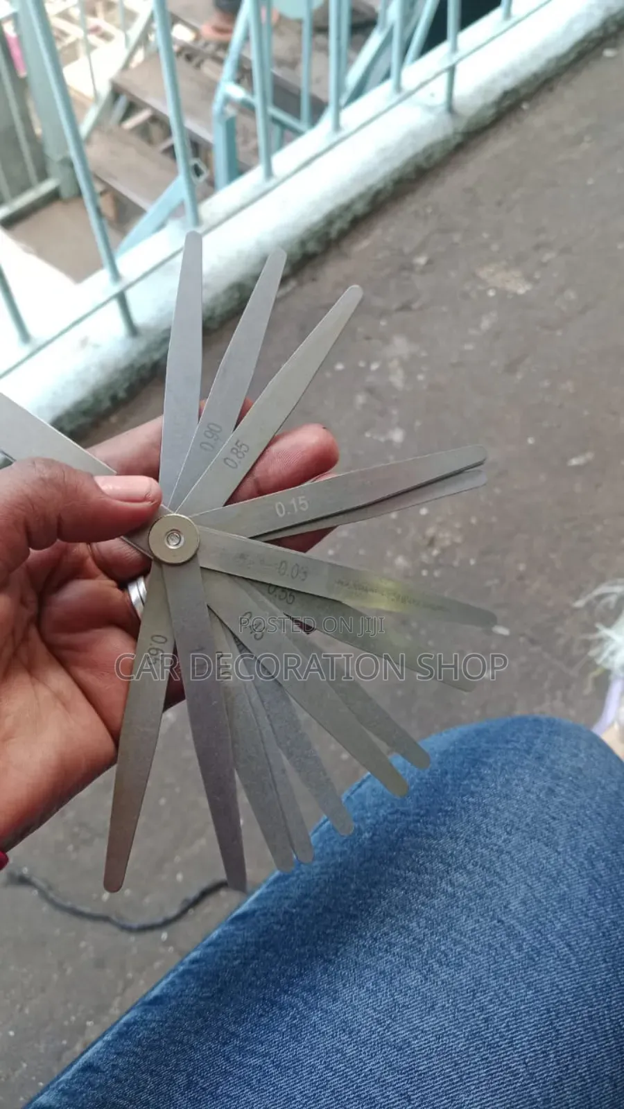 Retractable Feeler Gauge 20pc Different Sizes