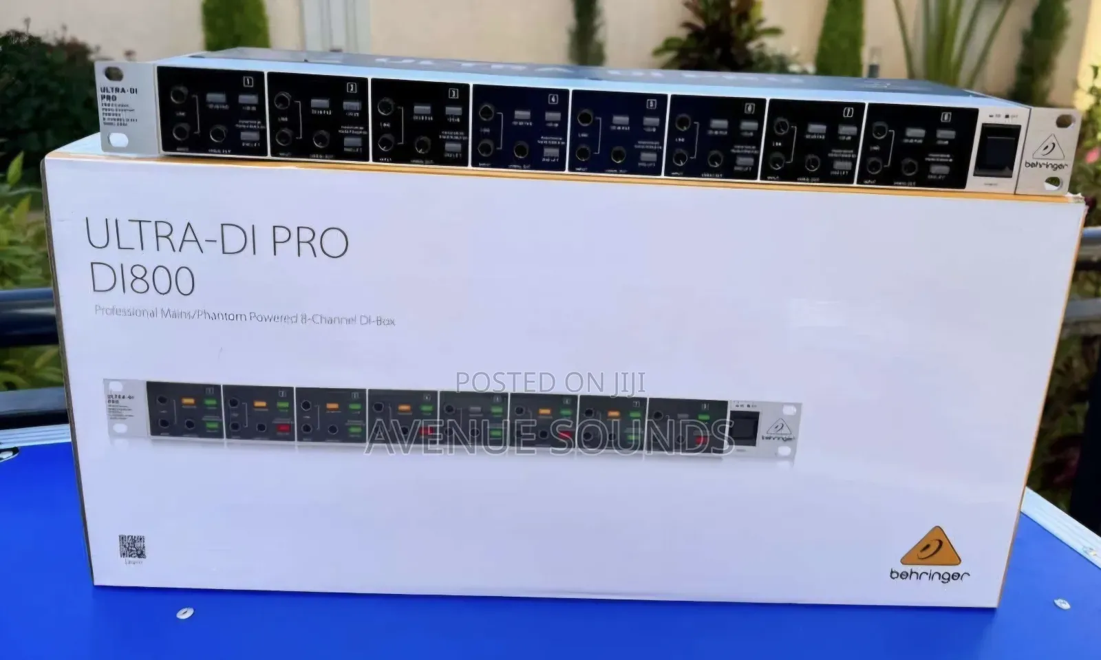 Behringer Ultra-di Pro Di800v2 8-channel Active Instrument Direct Box