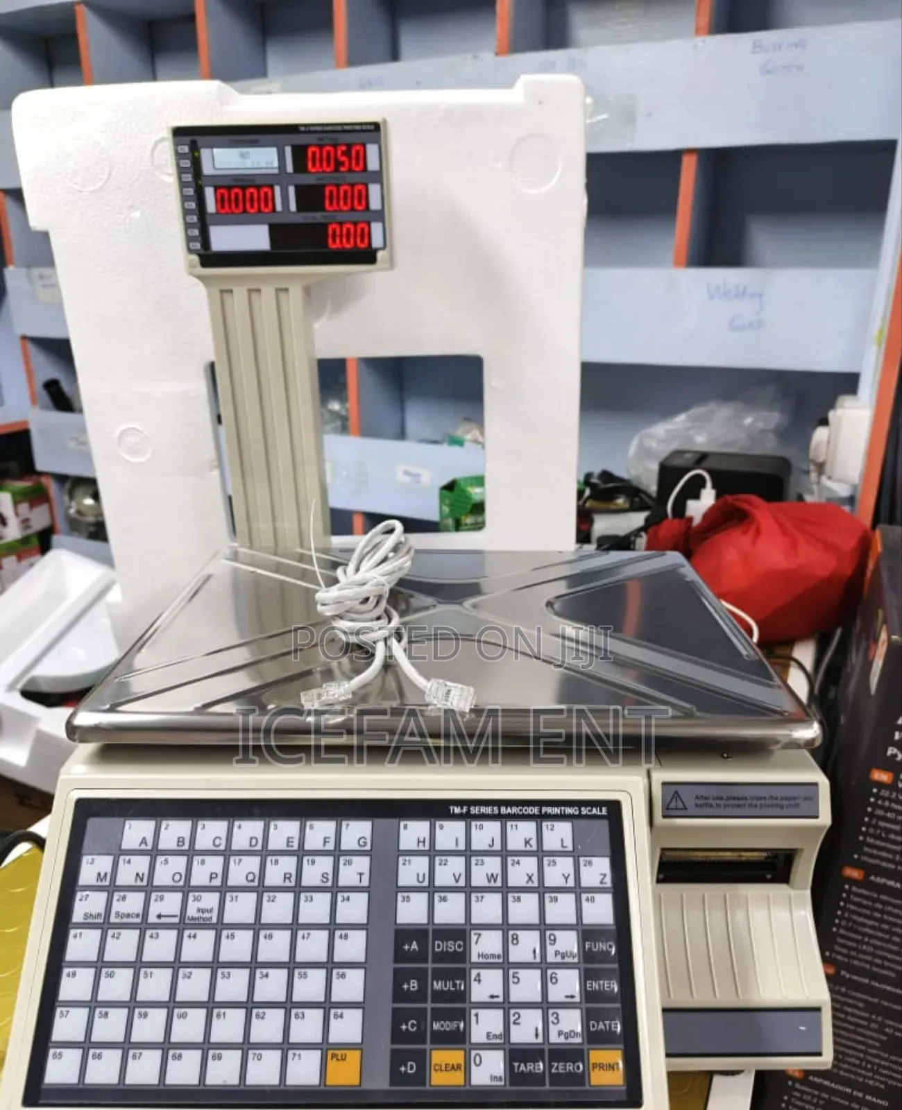 Barcode Computerised Print Sticker Label/Internal Memory Scale