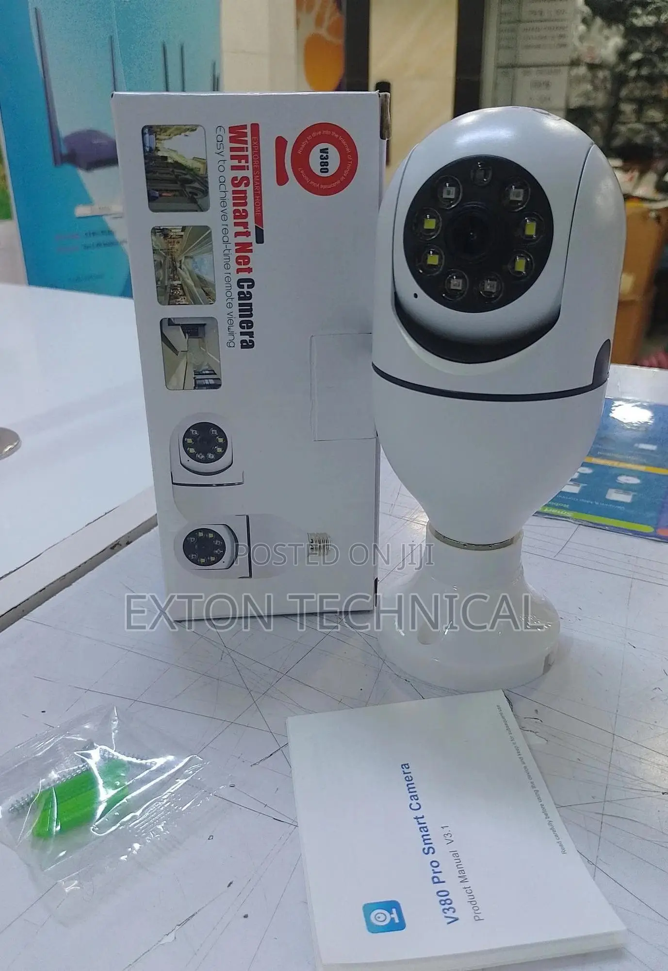 Rotation V380 Wireless Bulb Camera E27pro 360 Degrees