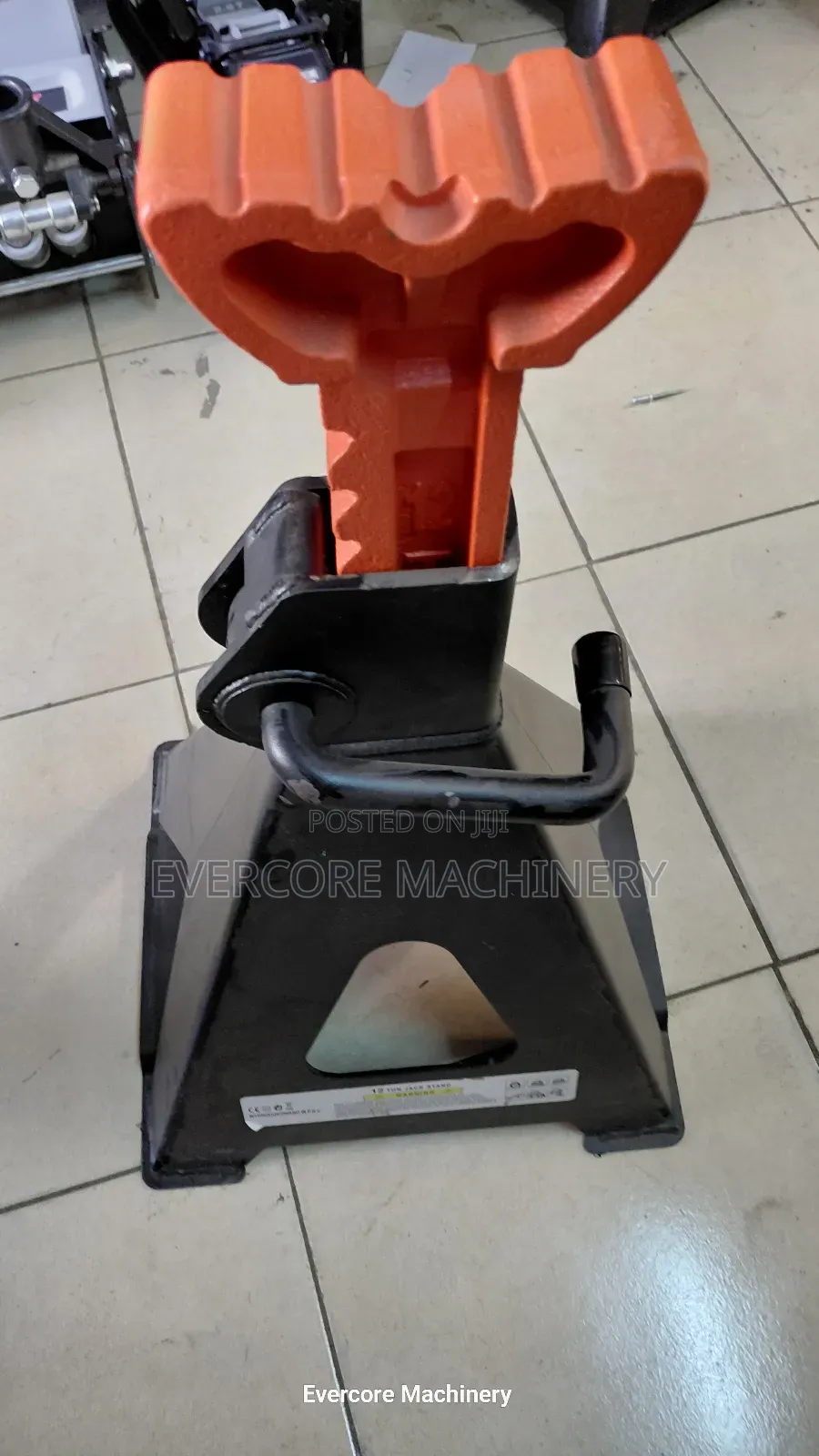 Heavy Duty 12tonne Commercial Car Safety Stand Tool Pair