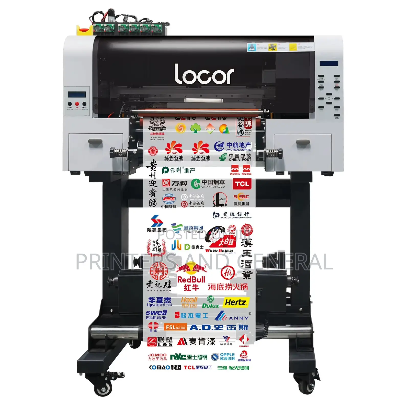 Xp600 3 Heads DTF Uv Roll to Roll Uv DTF Sticker Printing Machine