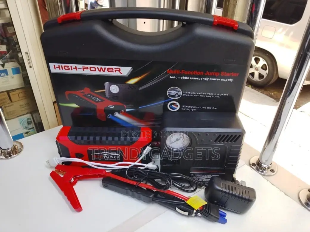 All-in-One Emergency Car Jump Starter 12v Power Bank
