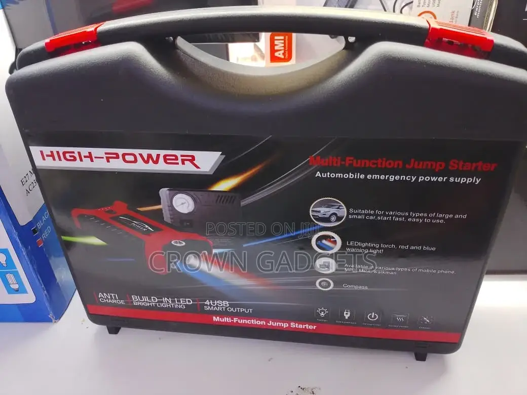 All-in-One Emergency Car Jump Starter 12v Power Bank