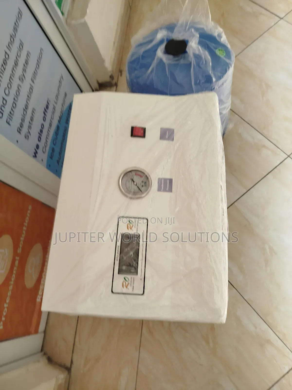 100 L/Hr Reverse Osmosis System