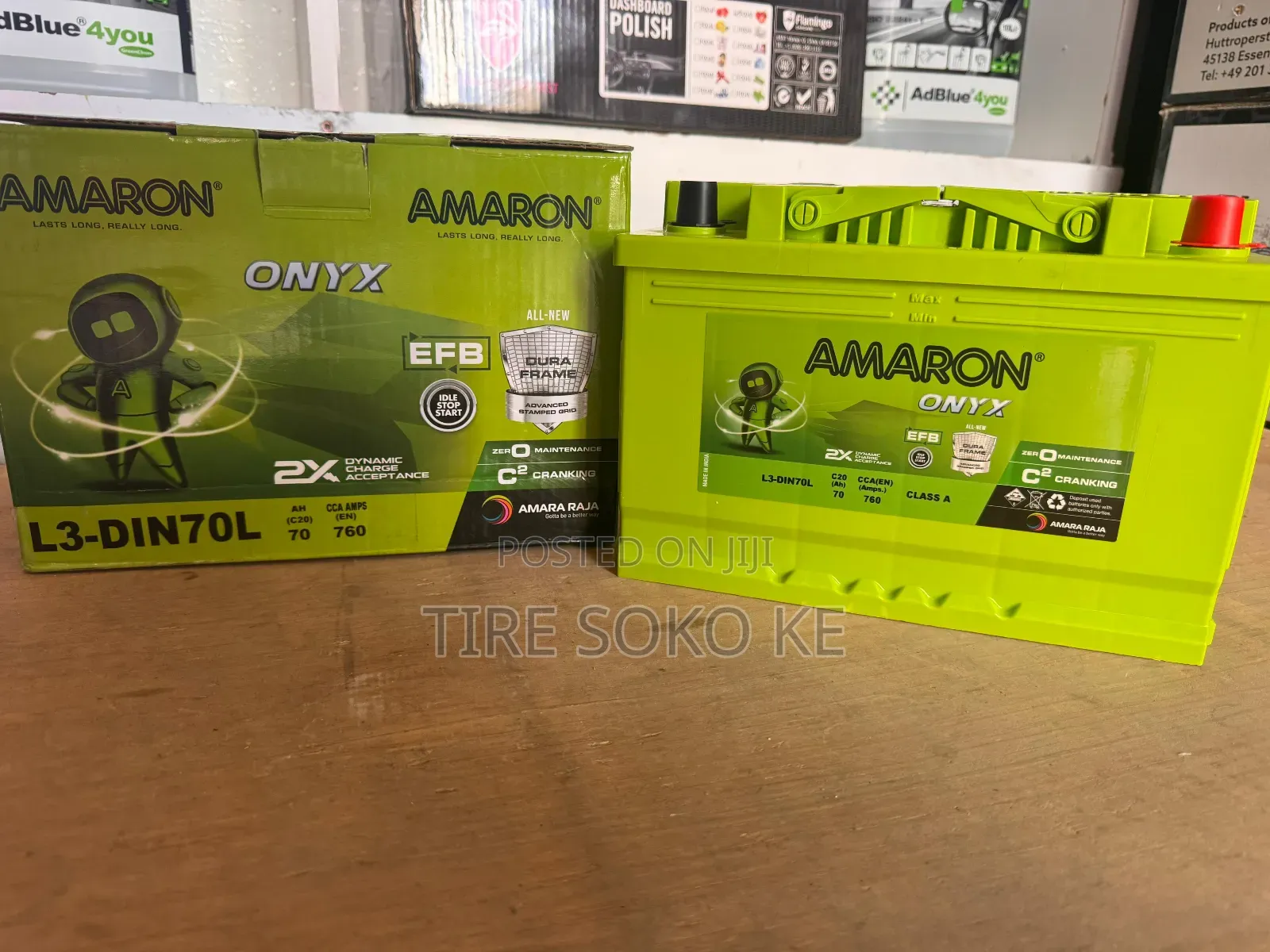 Amaron Din 70/74 E.F.B Battery