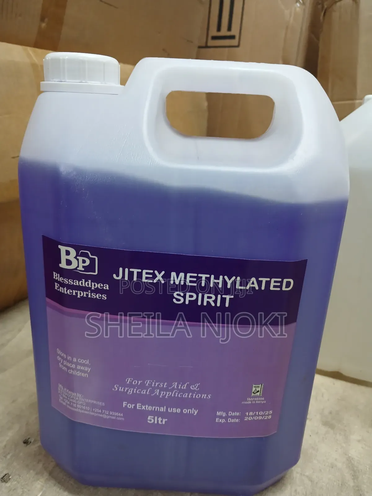 Methylated Spirit 5liters