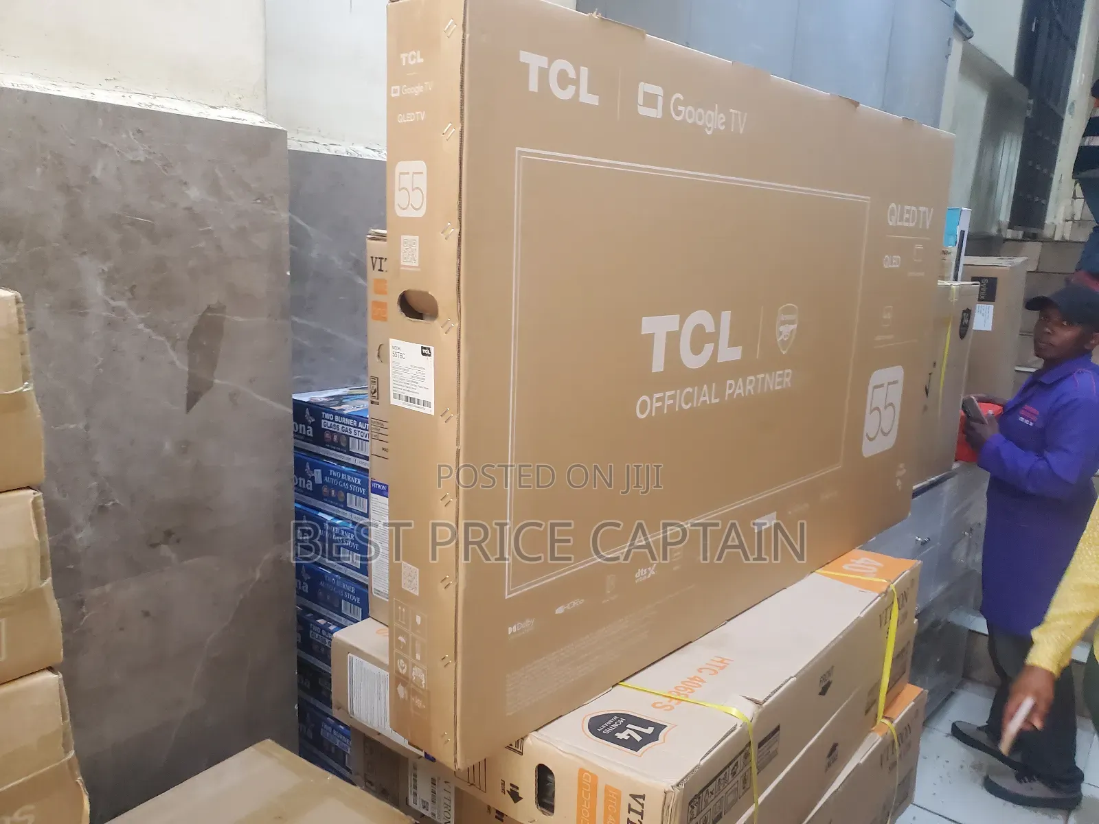TCL Qled T6c Smart Tv 55 Inches