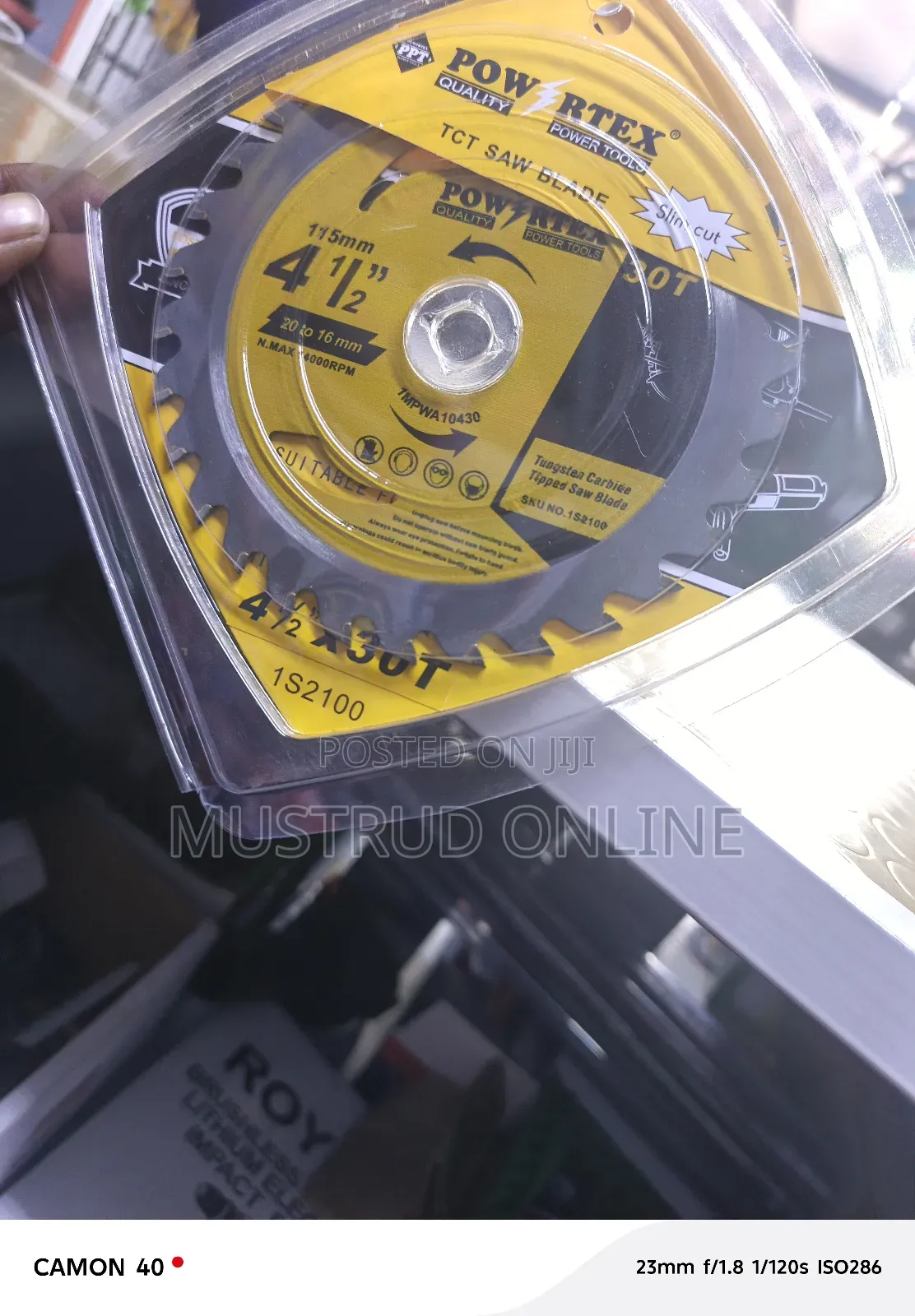 4.5" Powertex Saw Blade