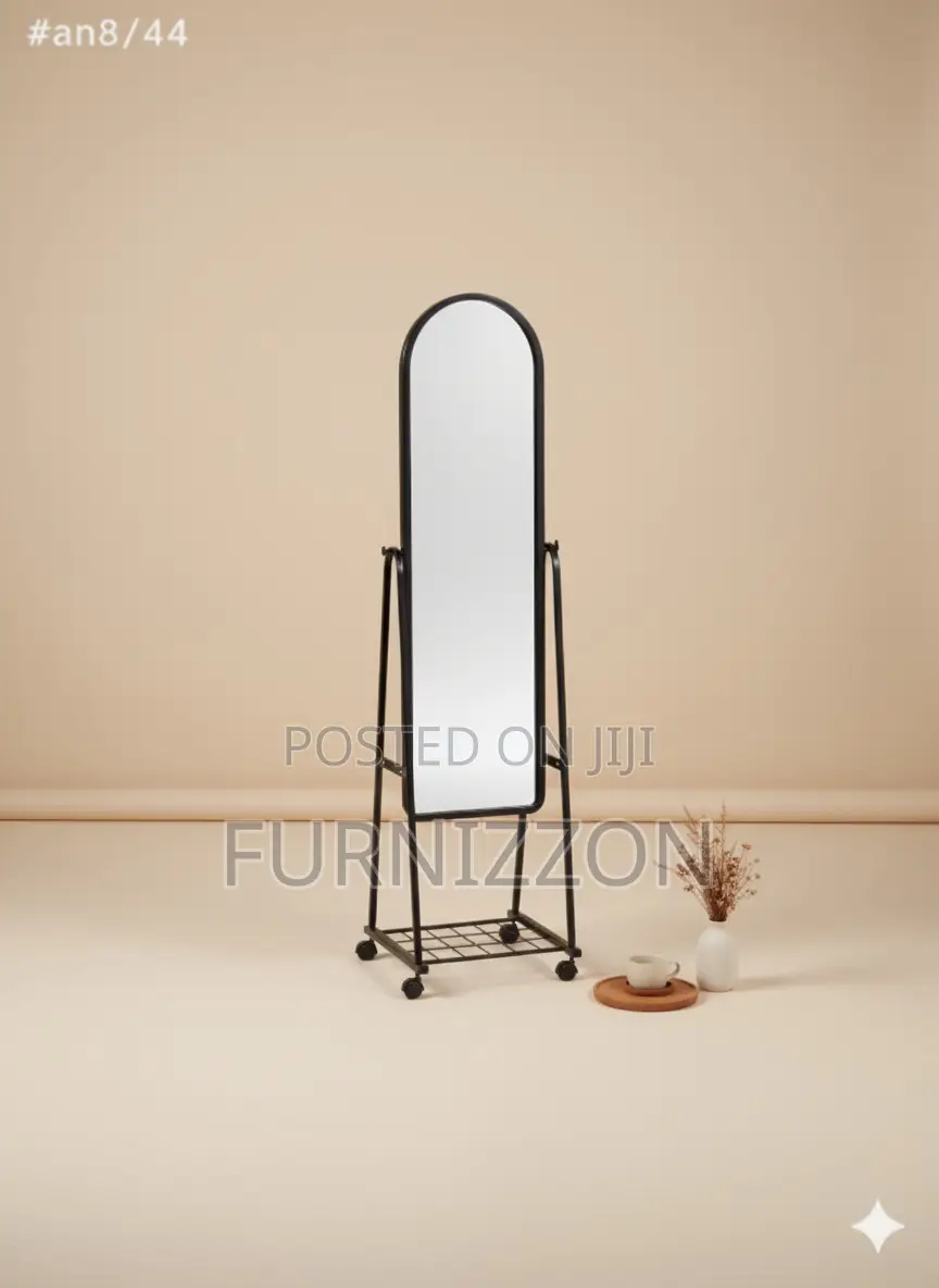 Imported Dressing Mirror With Sleek Frame