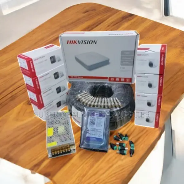 8 Hikvision 1080p CCTV Kit With Dvr, Night Vision, Remote Monitoring