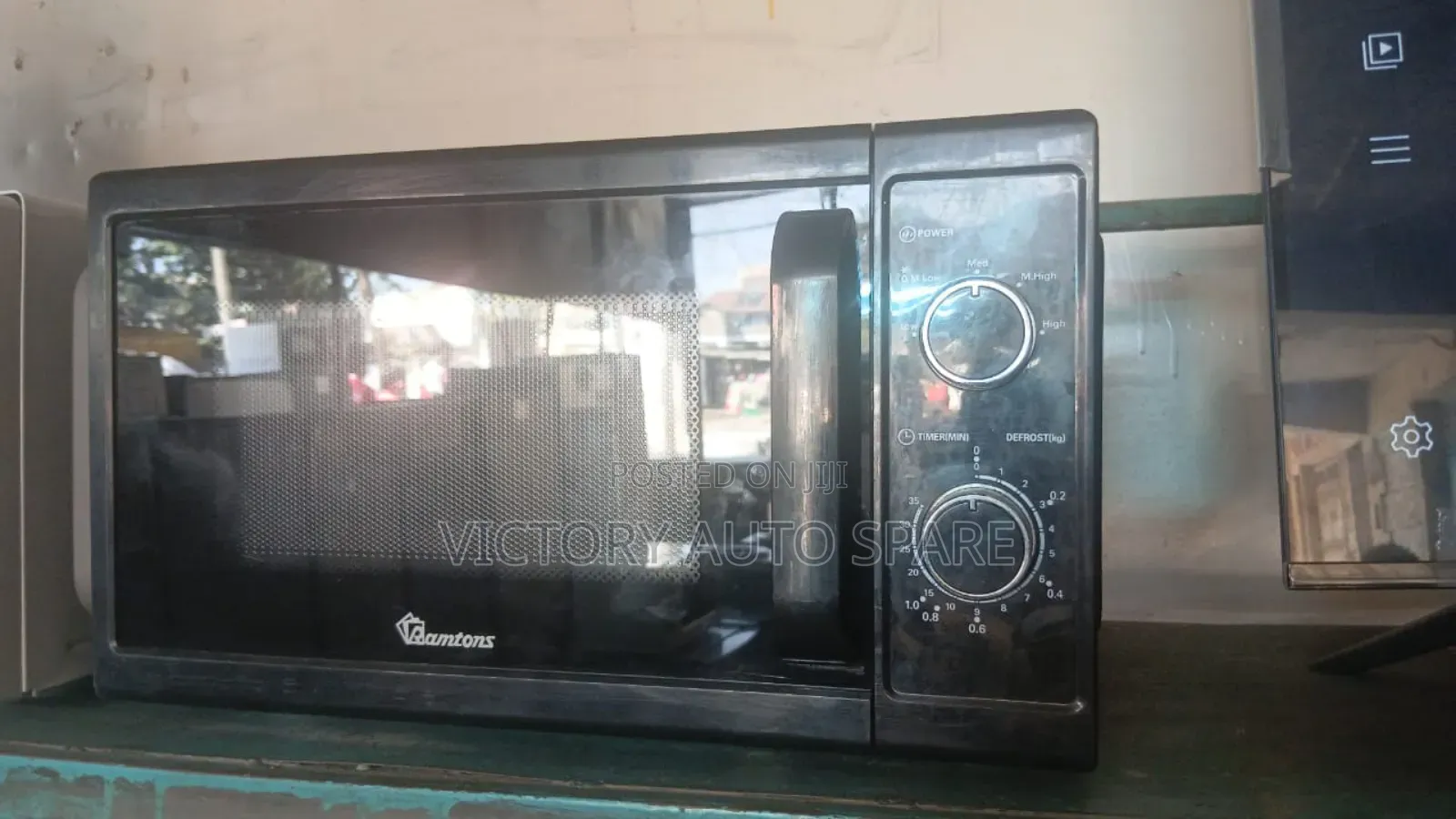 Ramtons Black Microwave