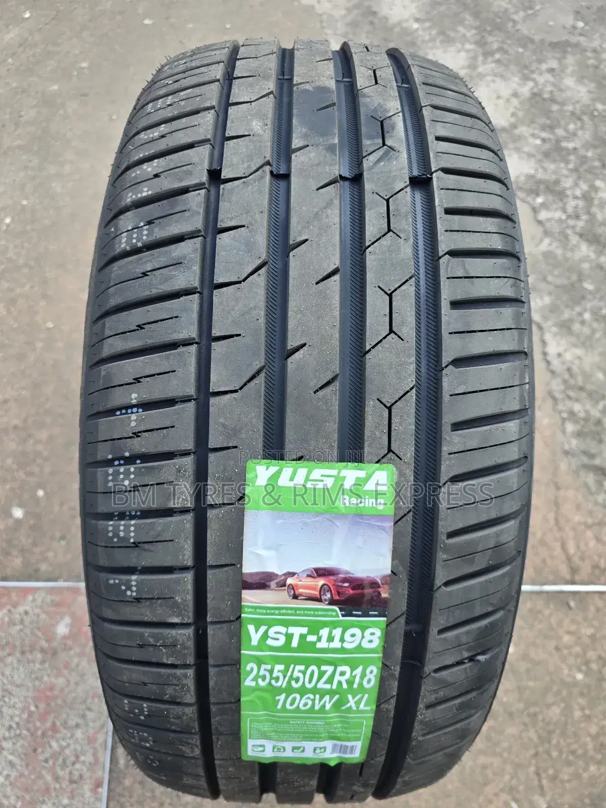 255 /50 R18 Yusta Tyres (Highway)