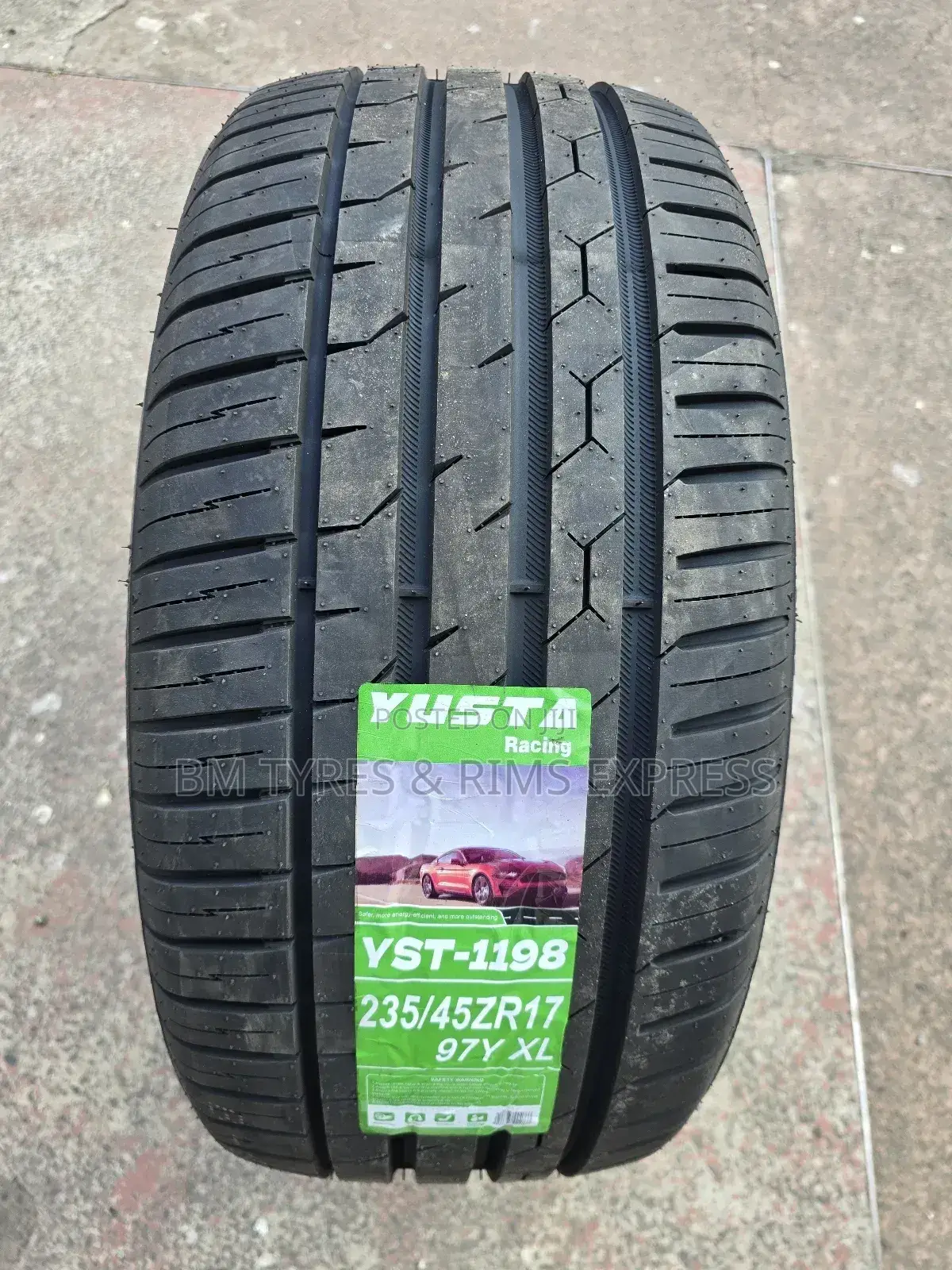 235 /45 R17 Yusta Tyres (Highway)