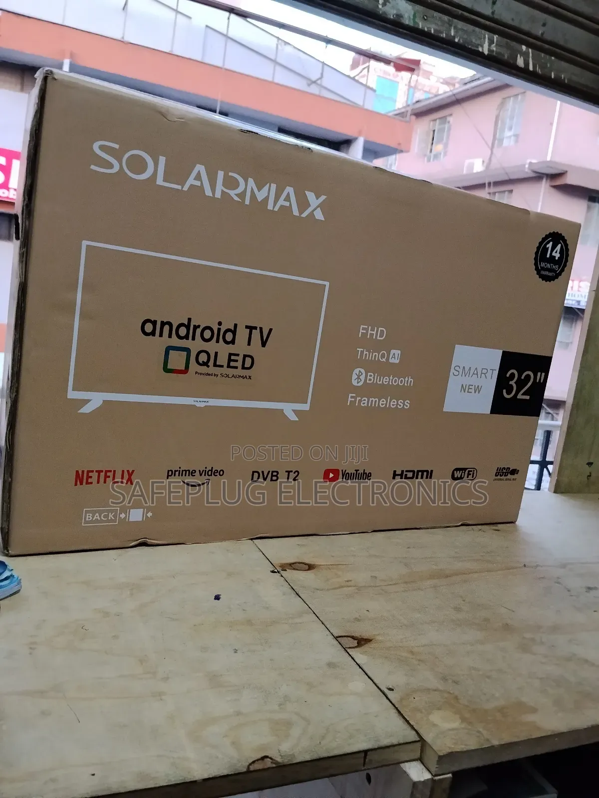 Solarmax 32" Frameless Android Tv | Solar Compatible | Kenya