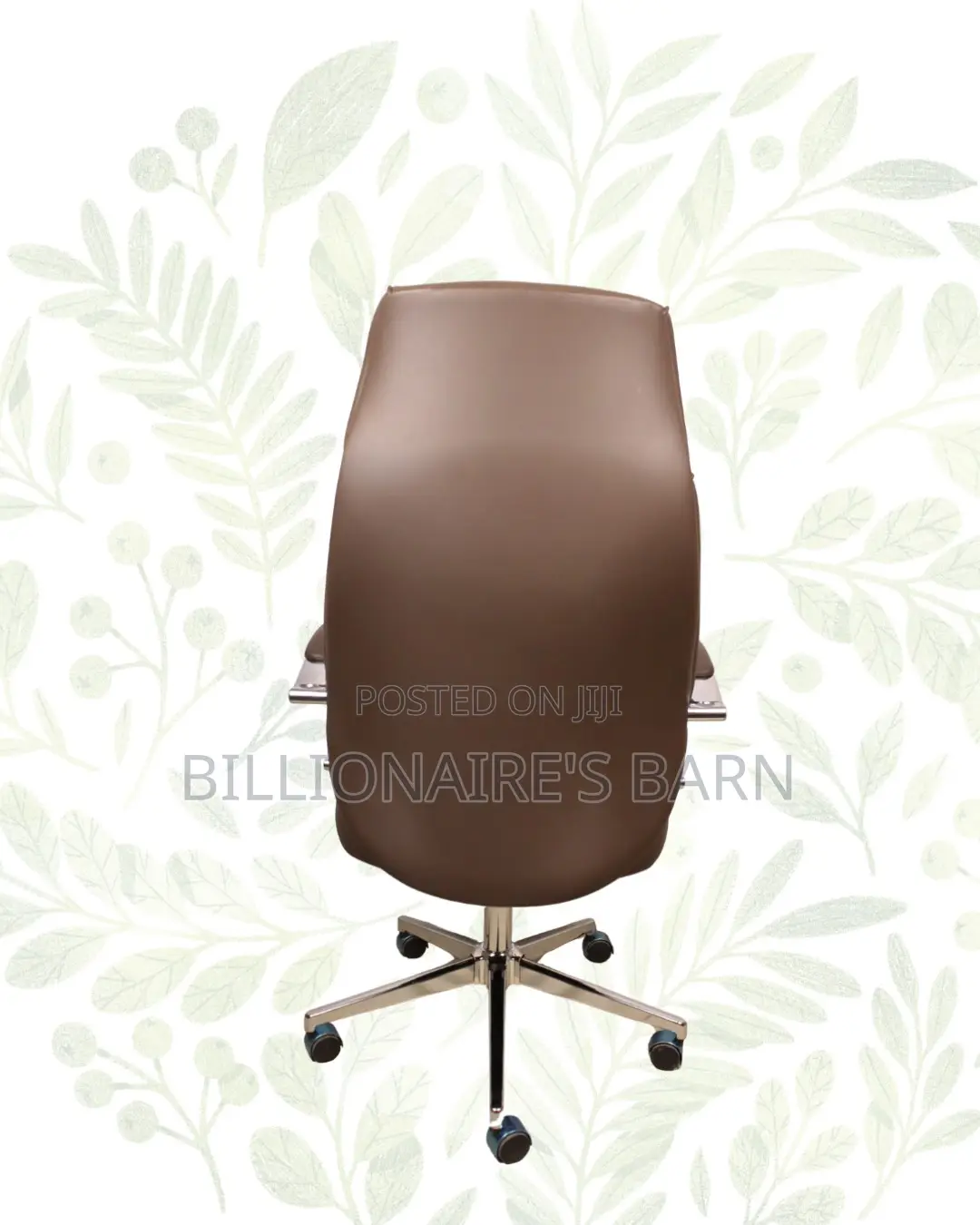 Brown Executive Chair | Cool Airflow for Kenya’S Warm Afternoons