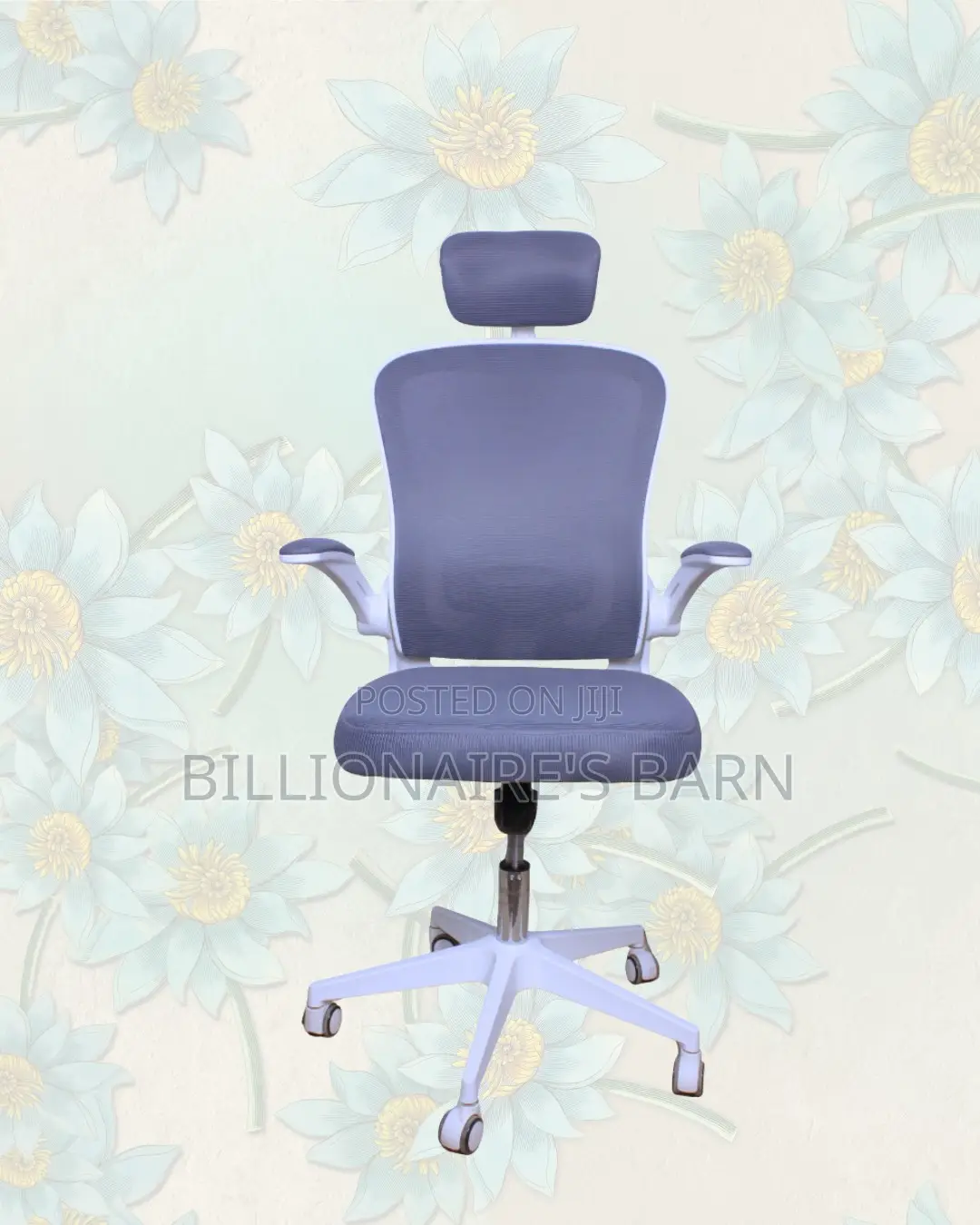 White Ergonomic Mesh Chair | Firm Support With a Soft Landing Seat