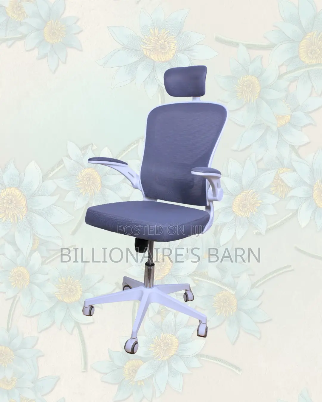 White Ergonomic Mesh Chair | Firm Support With a Soft Landing Seat