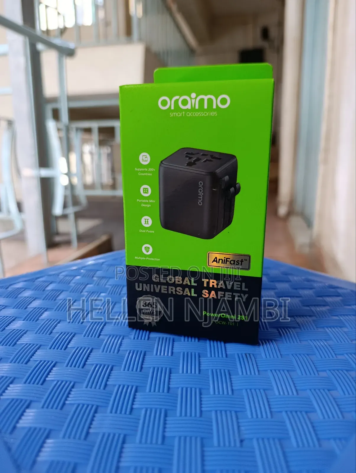 Oraimo Universal Travel Adapter Ocw-To1