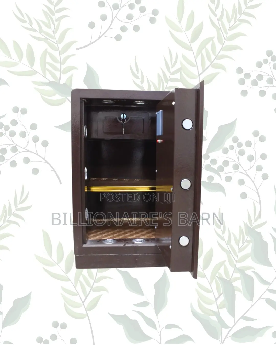 60kg Biometric Safe Box | Quick Locking System For Daily Business Need