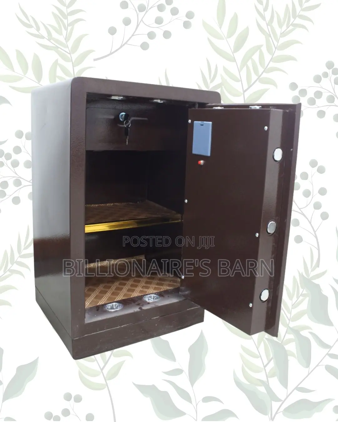 60kg Biometric Safe Box | Quick Locking System For Daily Business Need