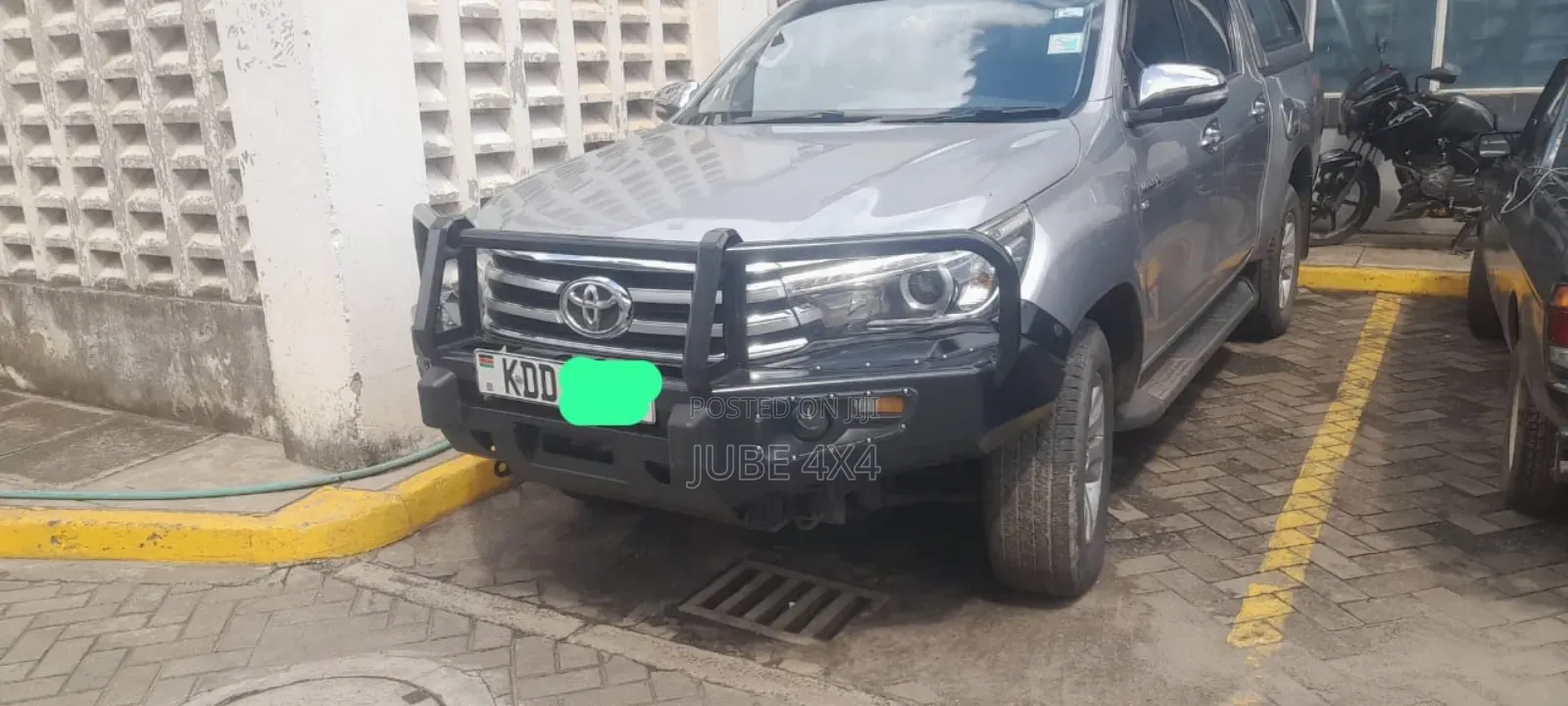 Bullbar Hilux Vigo With Bullbar Fog Light Cover a Type Loops