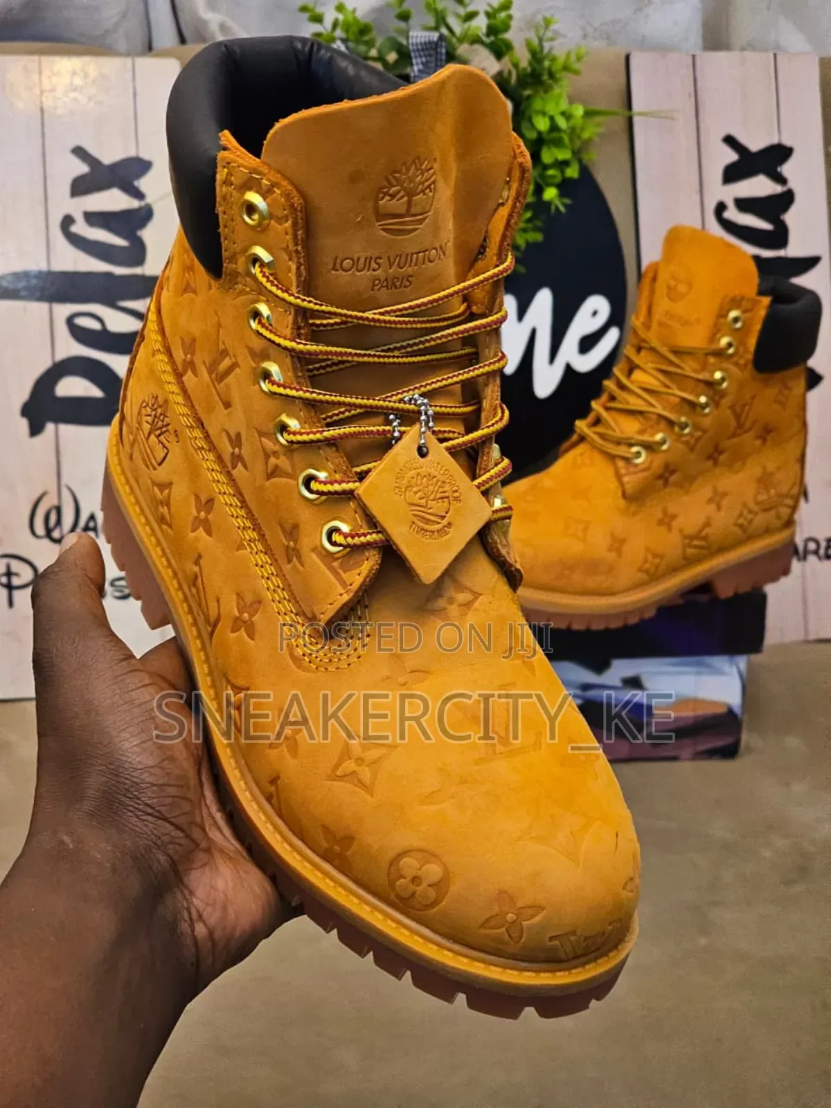 Lv Timberland Boots Brown