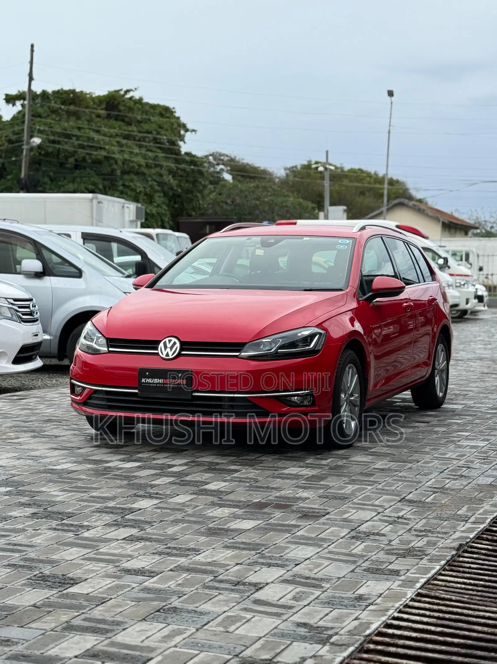 Volkswagen Golf Variant 2018 Red