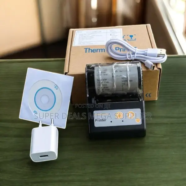 Lightweight Mini 58mm Bluetooth Thermal Receipt Printer for Android