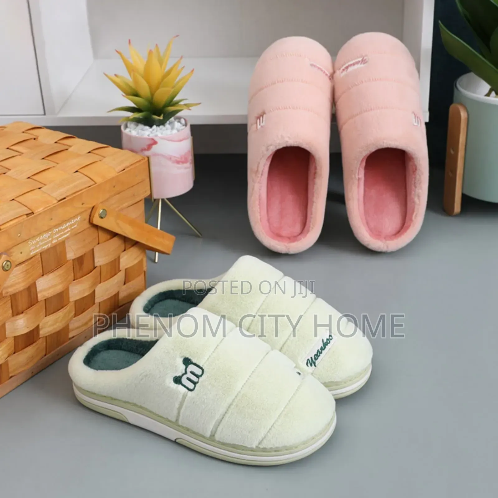 Plush Indoor Sandals a Available