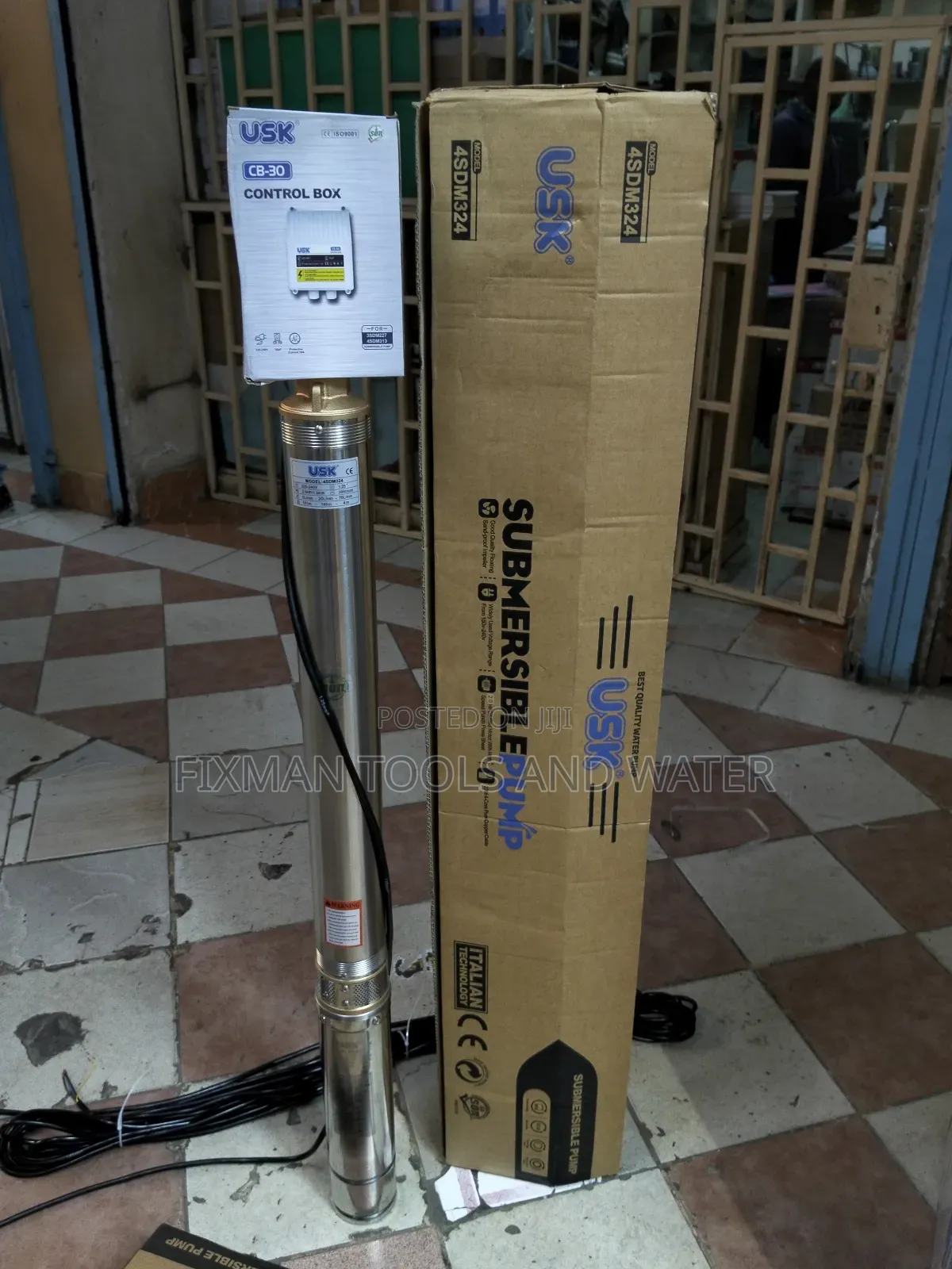 Best Agri Farming Usk Water Pump 2 Hp + Control Switch 150m