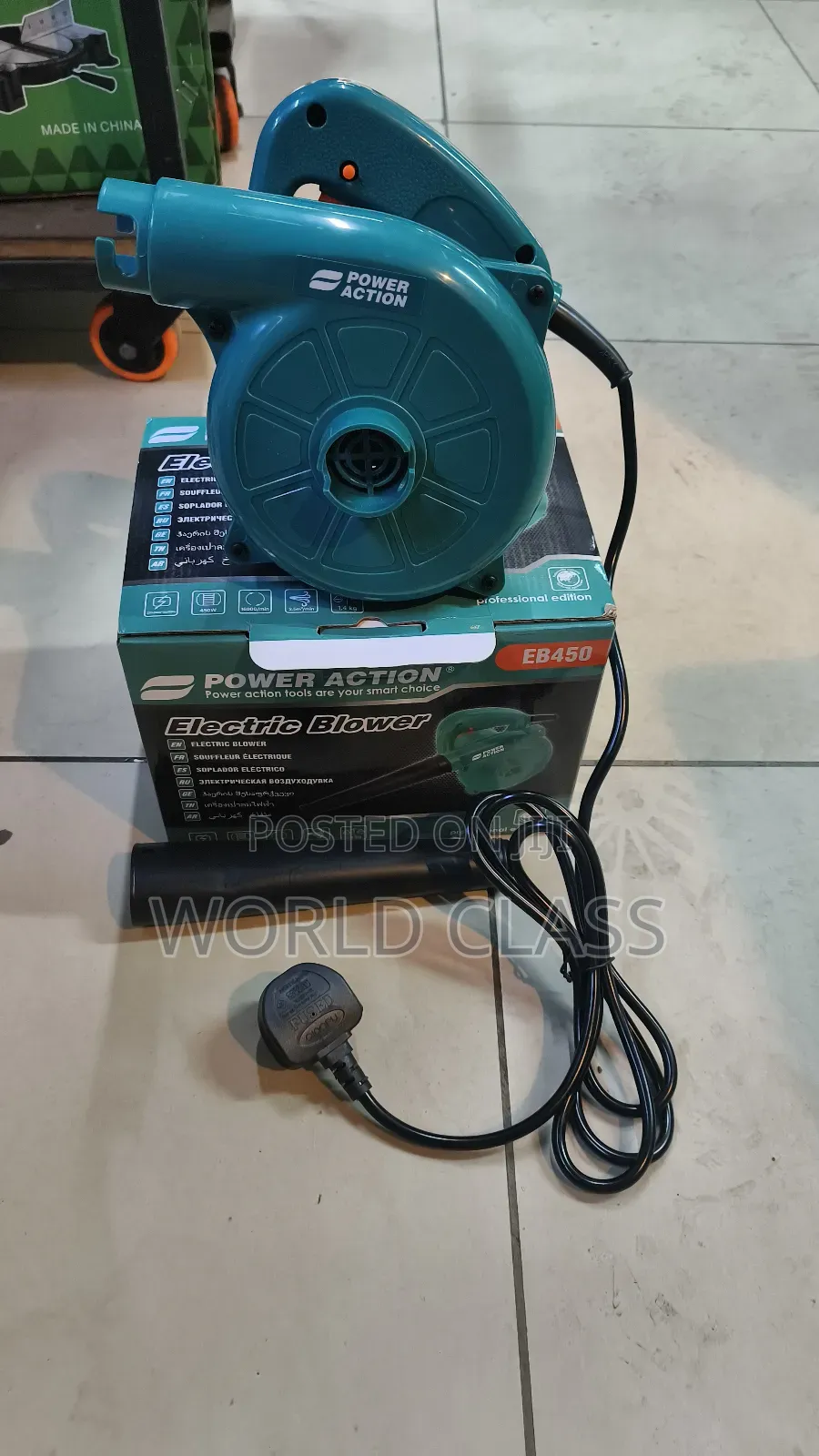 450w Electric Power Action Blower