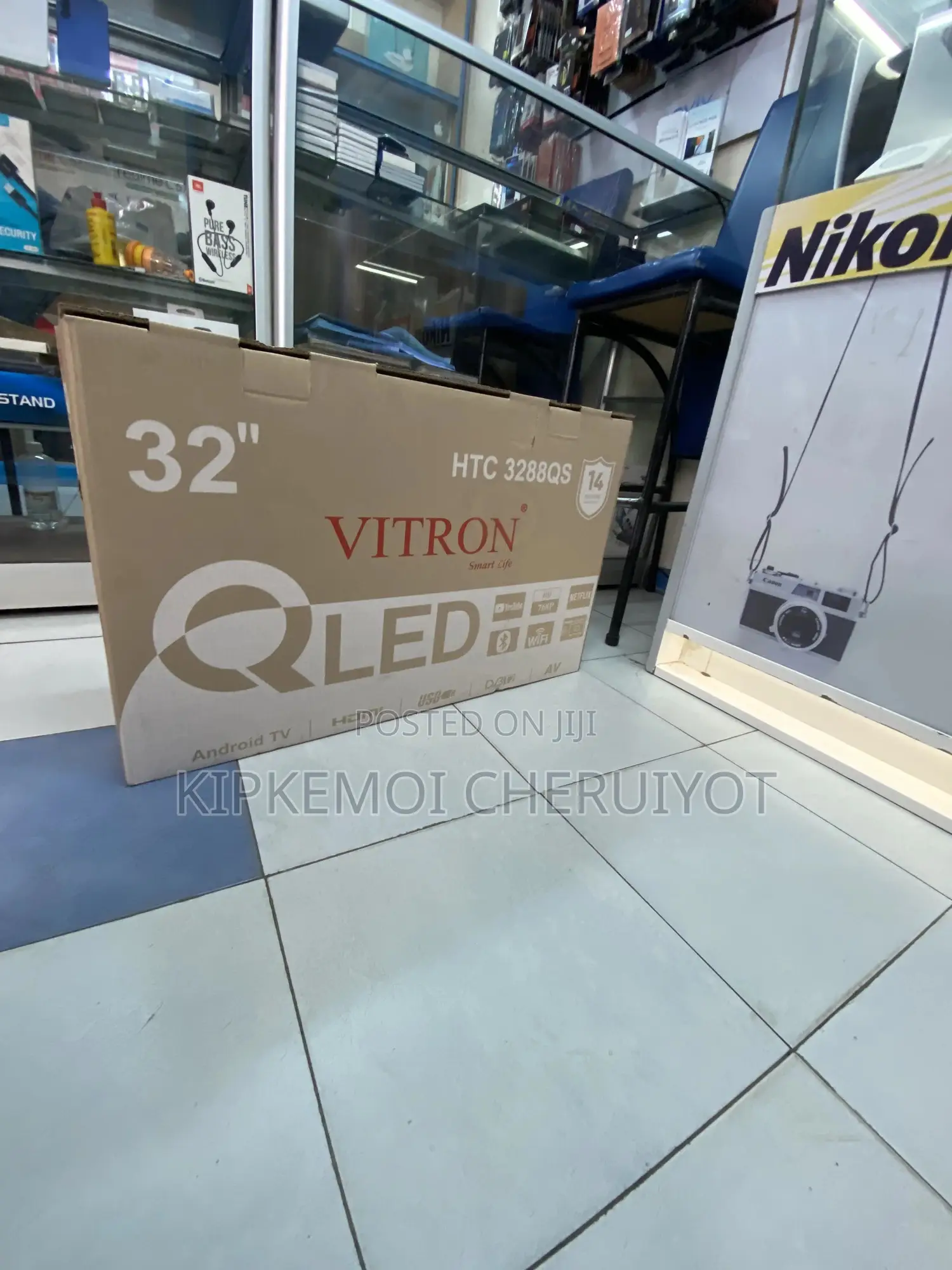 Vitron 32 Inch Qled Smart Android Tv – HTC 3288qs