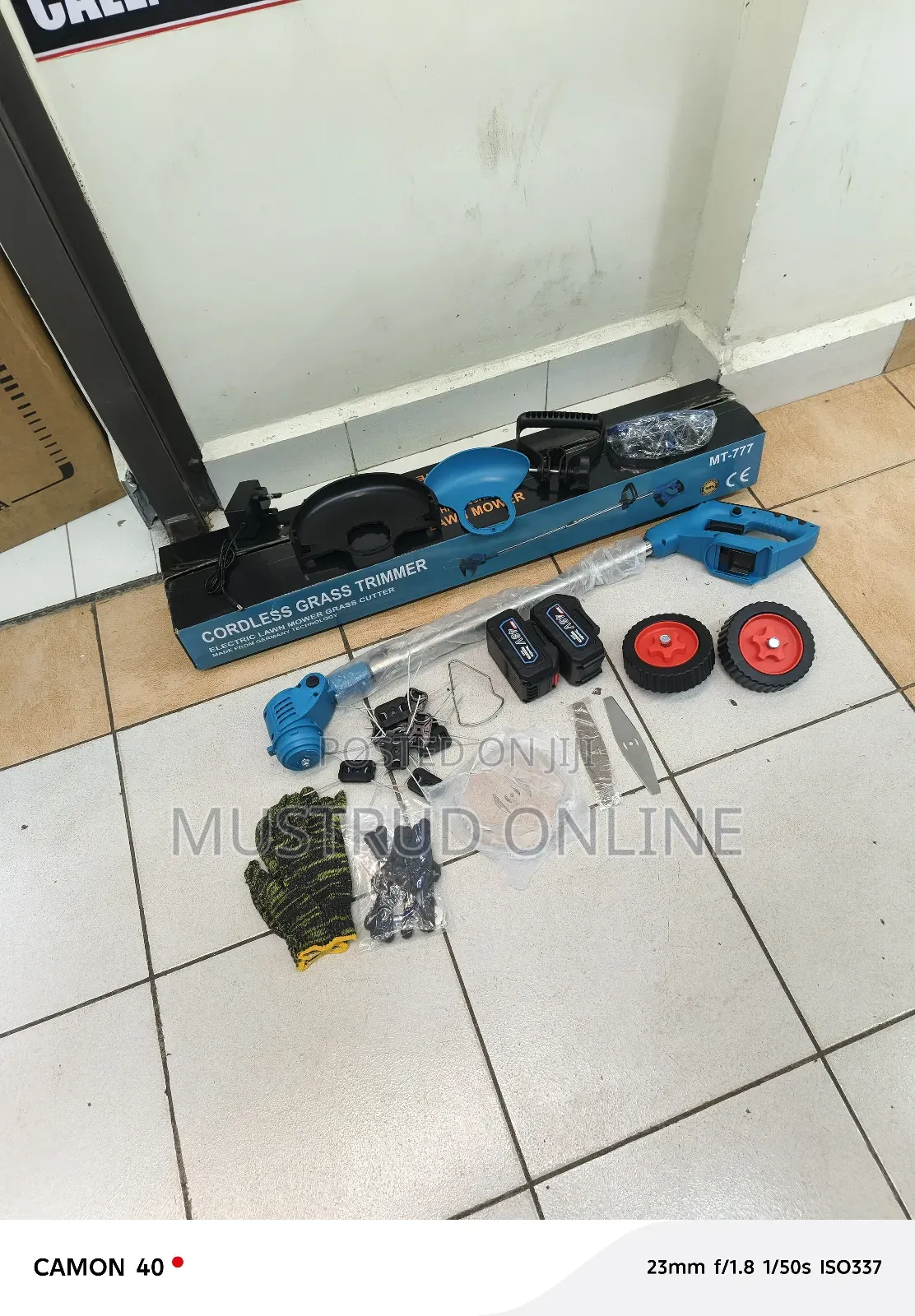 Cordless Brush Cutter