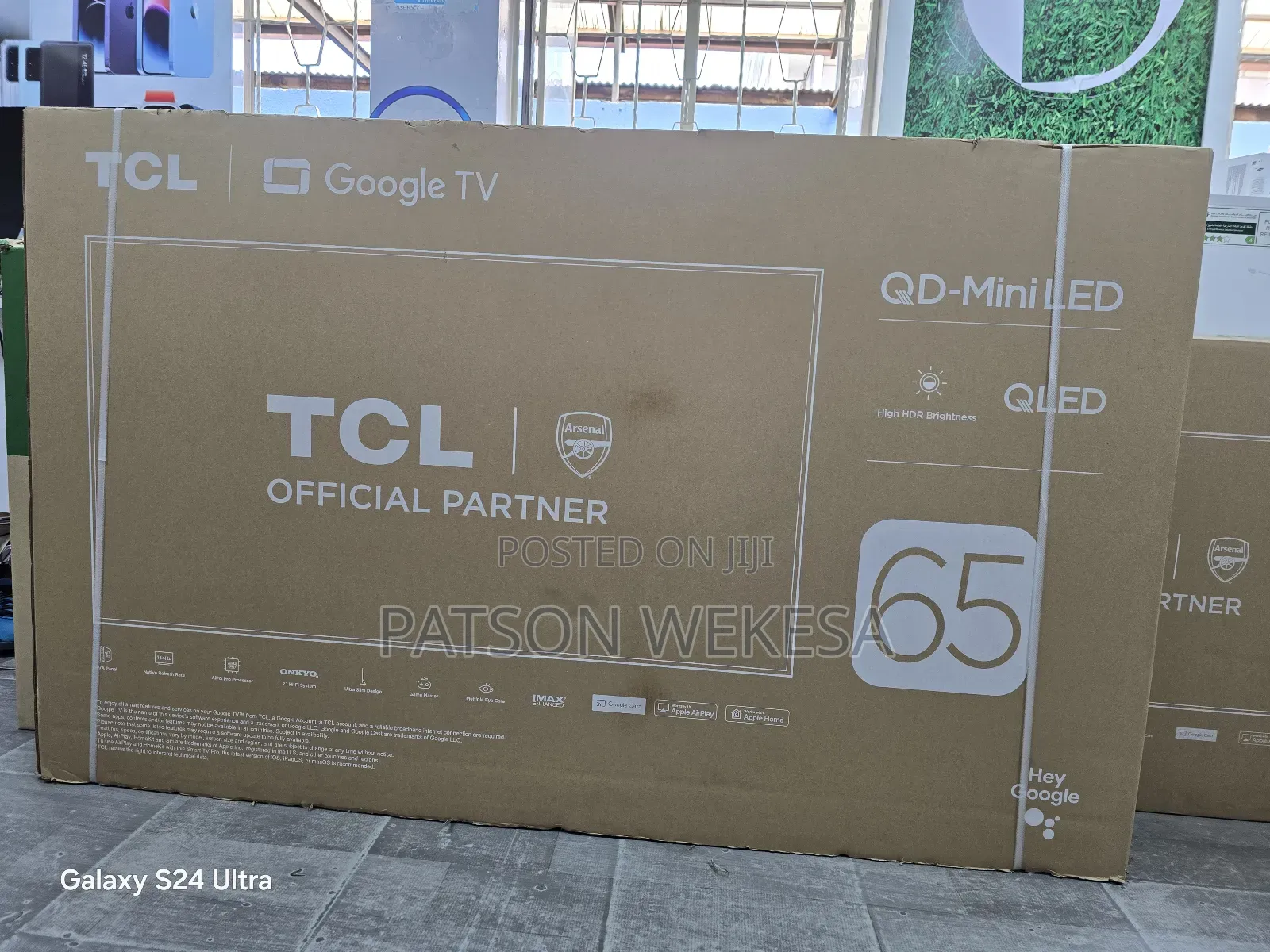 TCL 65 Inch Qd-Mini Led Google Tv – 65c6k